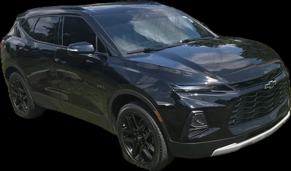 Black Chevrolet Blazer ceramic coated by No Bull